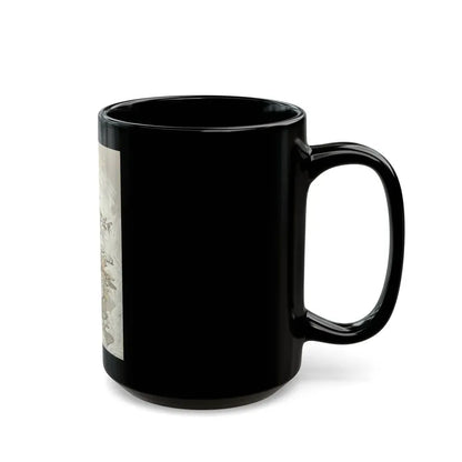 A Voice in the Rice interior book illustration, 1910 - Black Coffee Mug - Go Mug Yourself