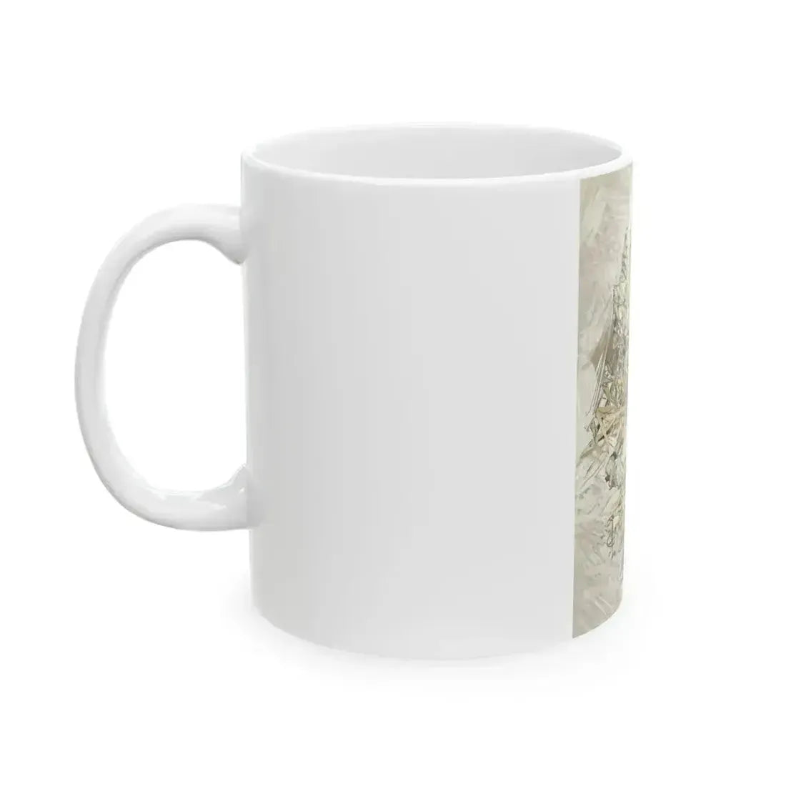 A Voice in the Rice interior book illustration, 1910 - White Coffee Mug - Go Mug Yourself