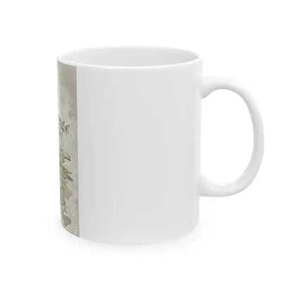 A Voice in the Rice interior book illustration, 1910 - White Coffee Mug - Go Mug Yourself