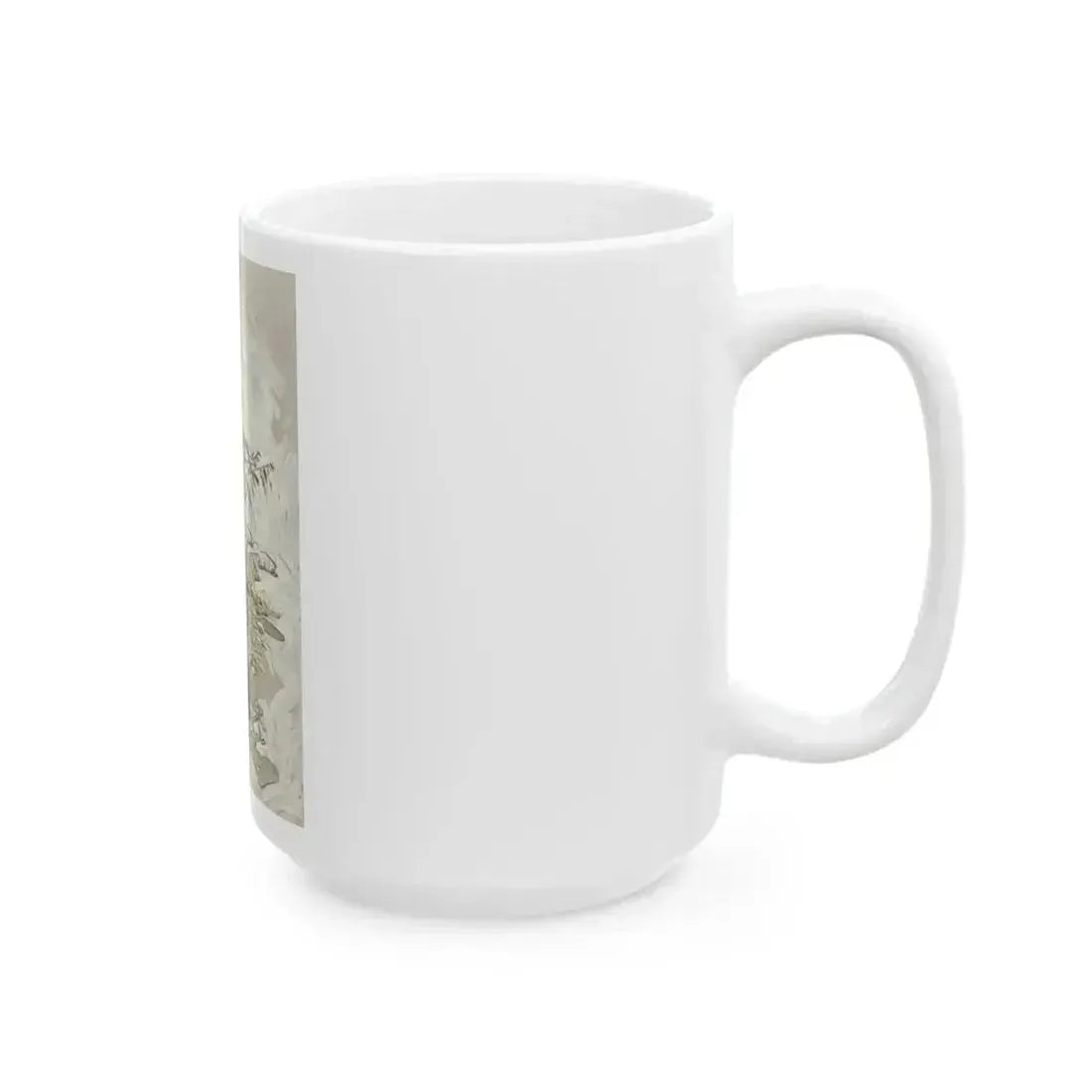 A Voice in the Rice interior book illustration, 1910 - White Coffee Mug - Go Mug Yourself