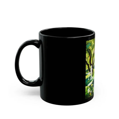 A Walk in the Garden - Black Coffee Mug - Go Mug Yourself