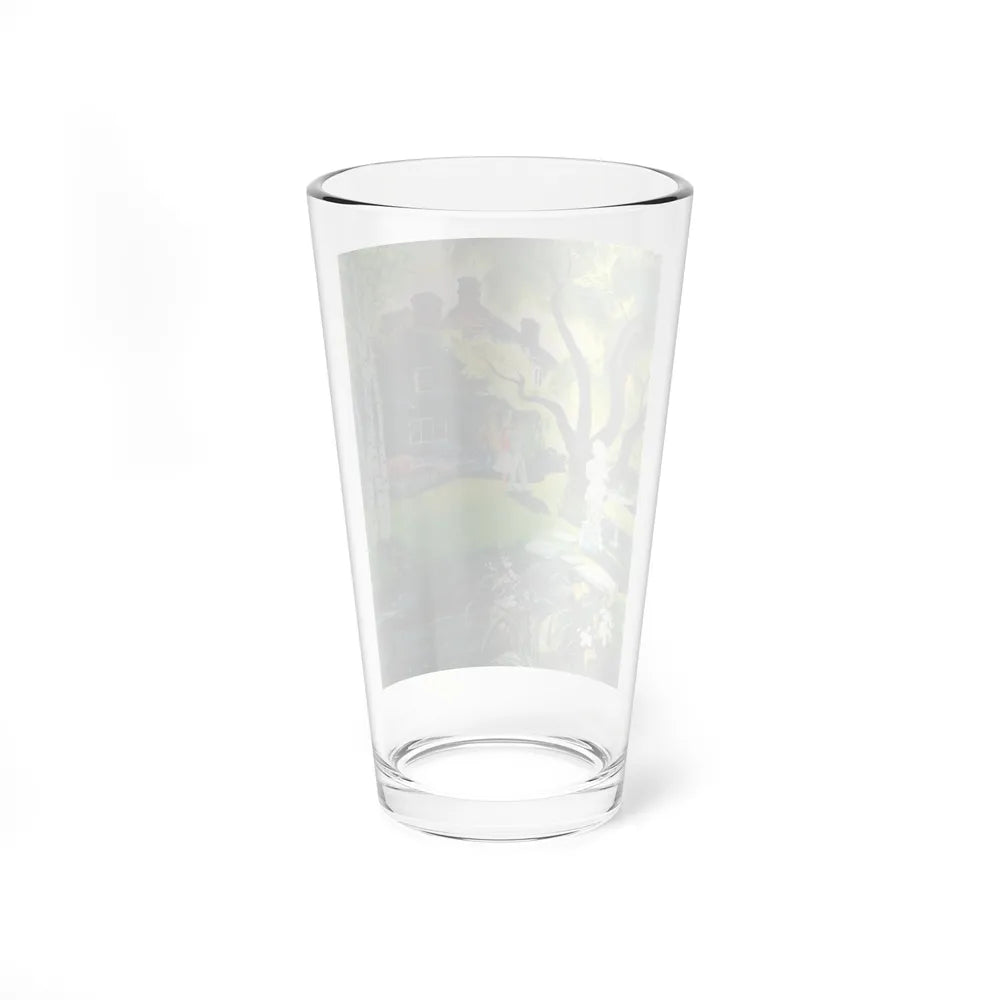 A Walk in the Garden (Magazine Illustration) Pint Glass 16oz-Go Mug Yourself