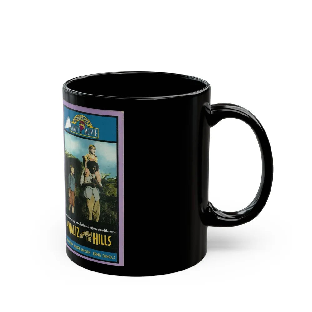 A WALTZ THROUGH THE HILLS WONDERWORKS FAMILY MOVIE TINA KEMP ANDRE JANSEN (VHS COVER) - Black Coffee Mug-Go Mug Yourself