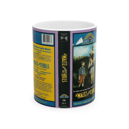 A WALTZ THROUGH THE HILLS WONDERWORKS FAMILY MOVIE TINA KEMP ANDRE JANSEN (VHS COVER) - White Coffee Mug-11oz-Go Mug Yourself