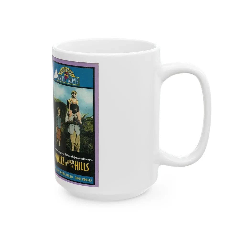 A WALTZ THROUGH THE HILLS WONDERWORKS FAMILY MOVIE TINA KEMP ANDRE JANSEN (VHS COVER) - White Coffee Mug-Go Mug Yourself