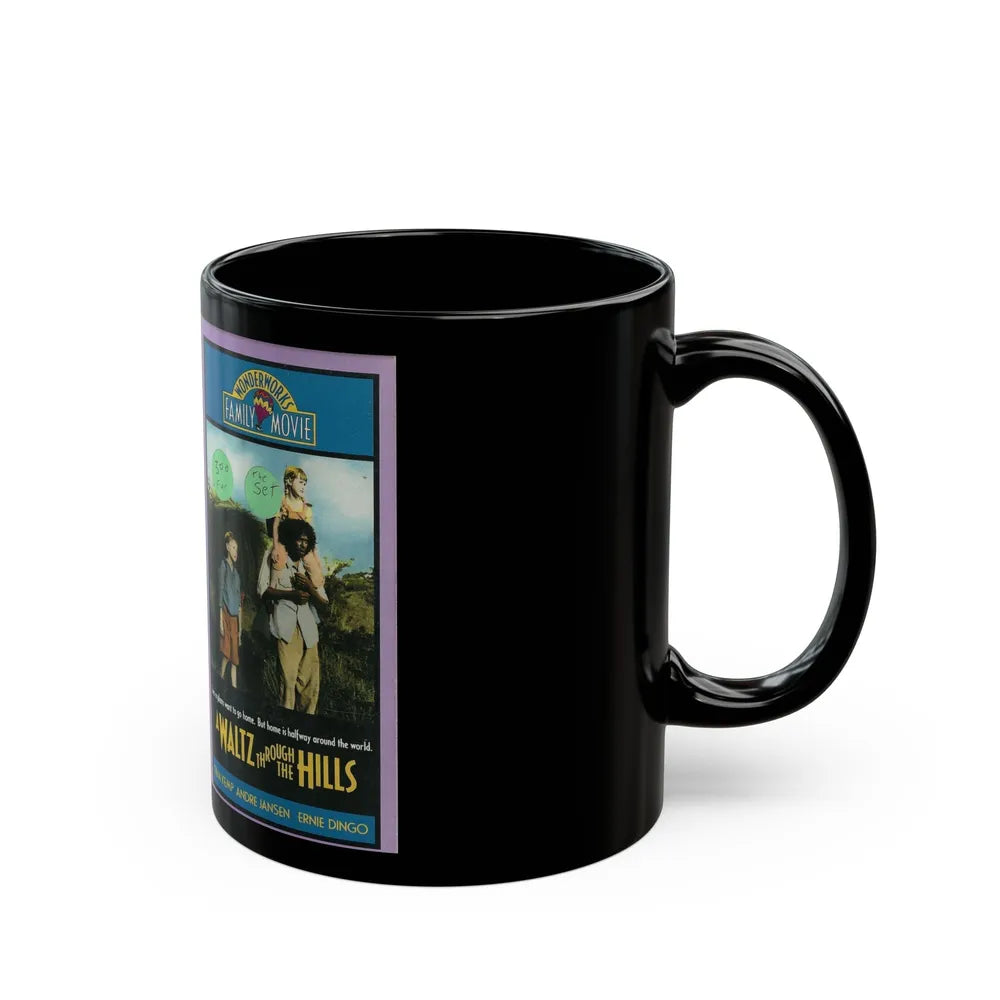 A WALTZ THROUGH THE HILLS WONDERWORKS FAMILY MOVIE (VHS COVER) - Black Coffee Mug-Go Mug Yourself