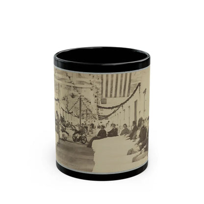 A Ward In Armory Square Hospital, Washington, D.C. (U.S. Civil War) Black Coffee Mug-11oz-Go Mug Yourself