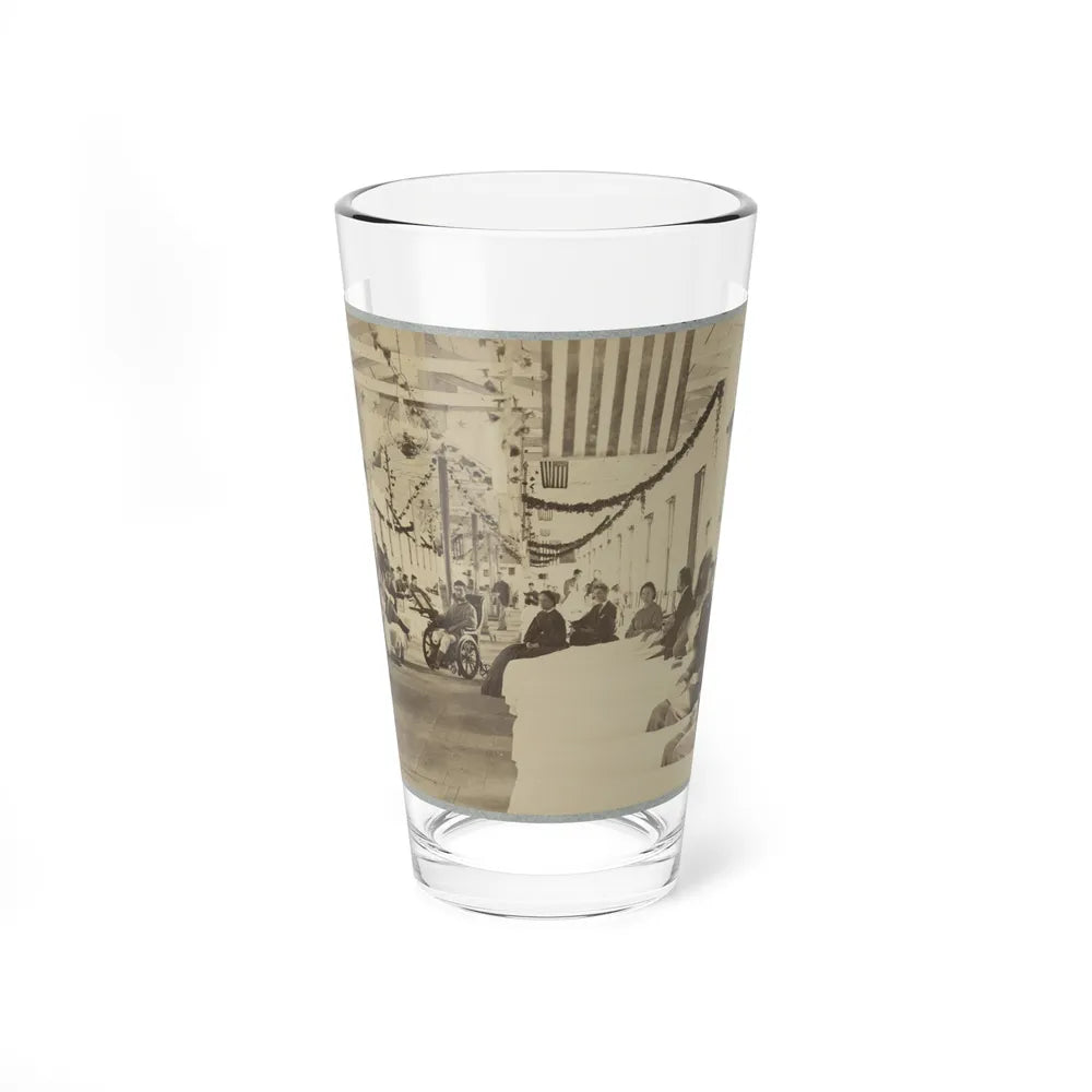 A Ward In Armory Square Hospital, Washington, D.C. (U.S. Civil War) Pint Glass 16oz-16oz-Go Mug Yourself