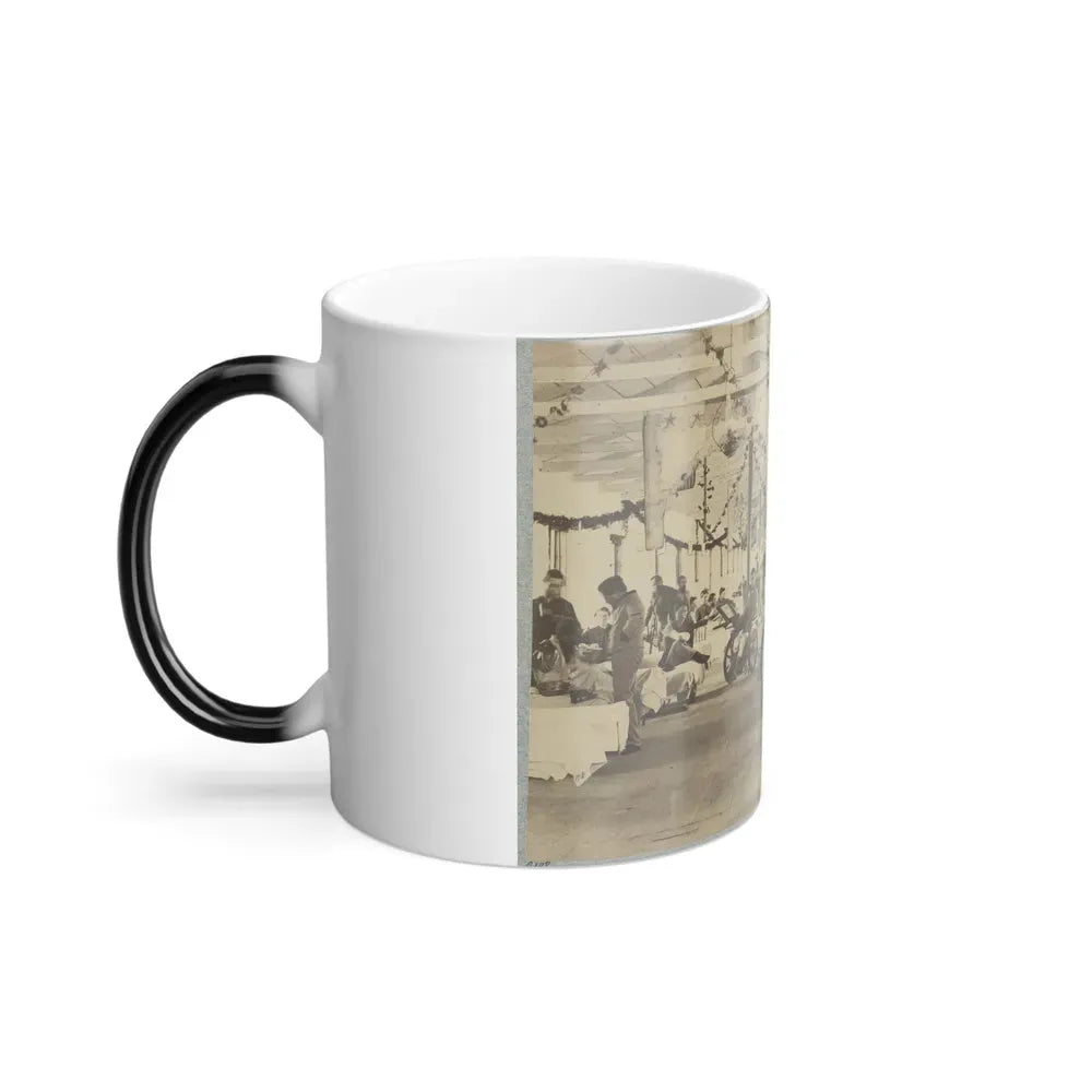 A Ward in Armory Square Hospital, Washington, D.C. (U.S. Civil War) Color Changing Coffee Mug 11oz - Go Mug Yourself