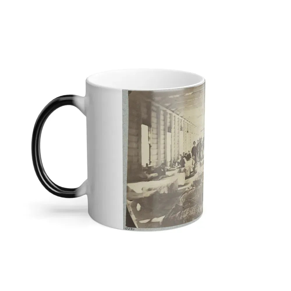 A Ward in Hospital at Convalescent Camp Near Alexandria, Va. (U.S. Civil War) Color Changing Coffee Mug 11oz - Go Mug Yourself