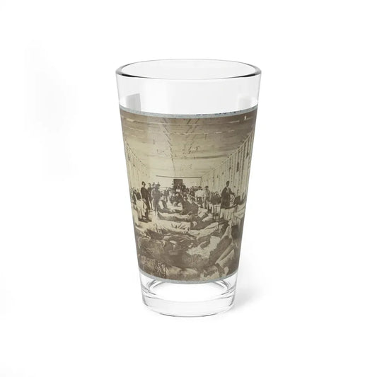A Ward In Hospital At Convalescent Camp Near Alexandria, Va. (U.S. Civil War) Pint Glass 16oz 16oz - Go Mug Yourself