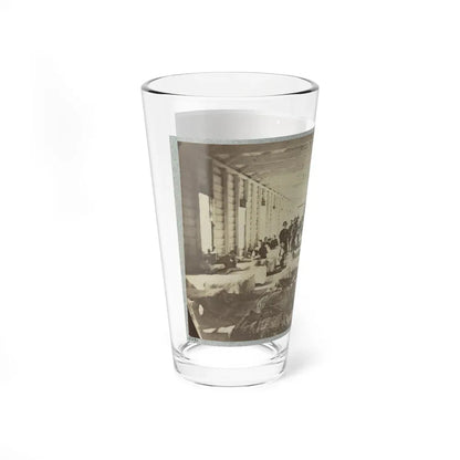 A Ward In Hospital At Convalescent Camp Near Alexandria, Va. (U.S. Civil War) Pint Glass 16oz - Go Mug Yourself