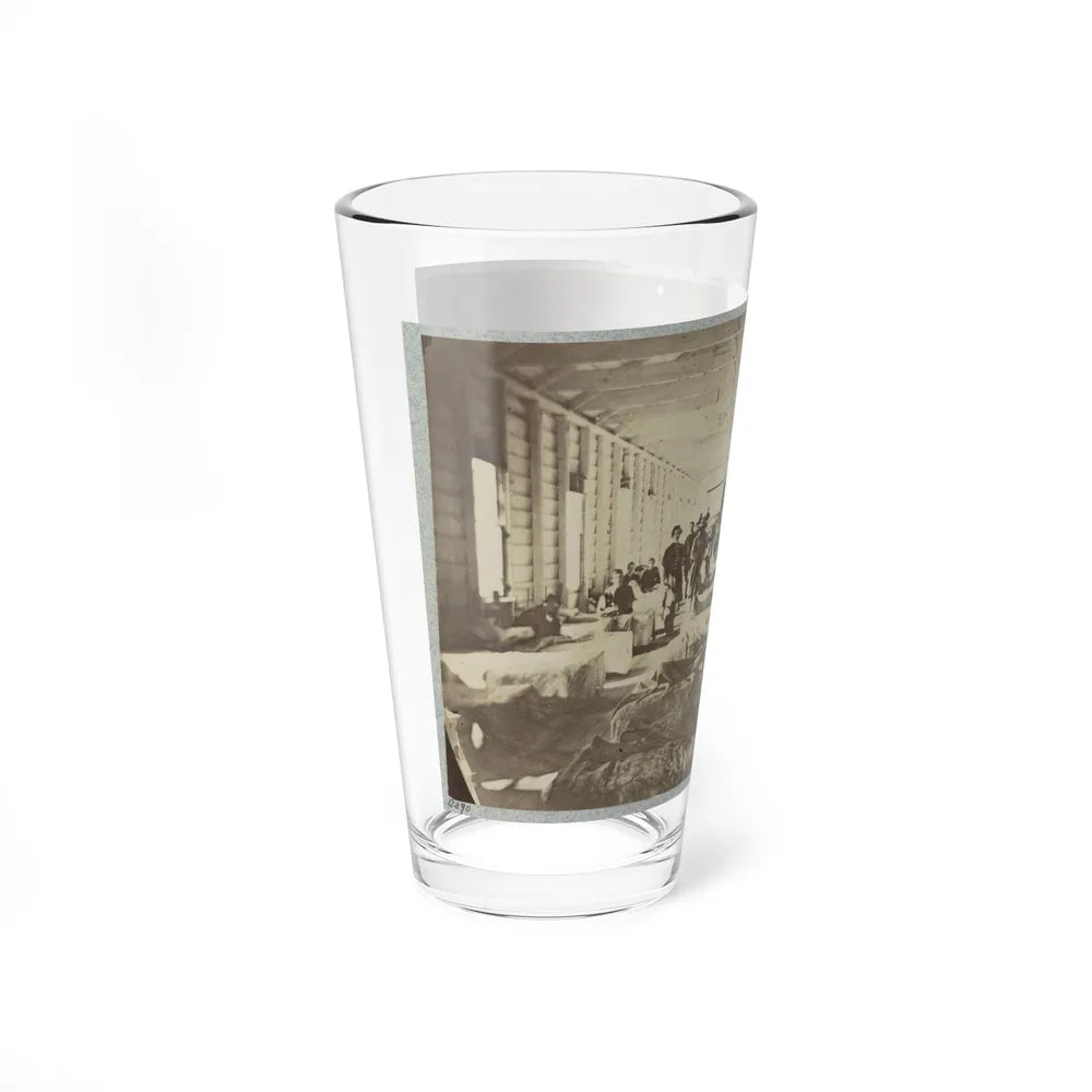 A Ward In Hospital At Convalescent Camp Near Alexandria, Va. (U.S. Civil War) Pint Glass 16oz-Go Mug Yourself