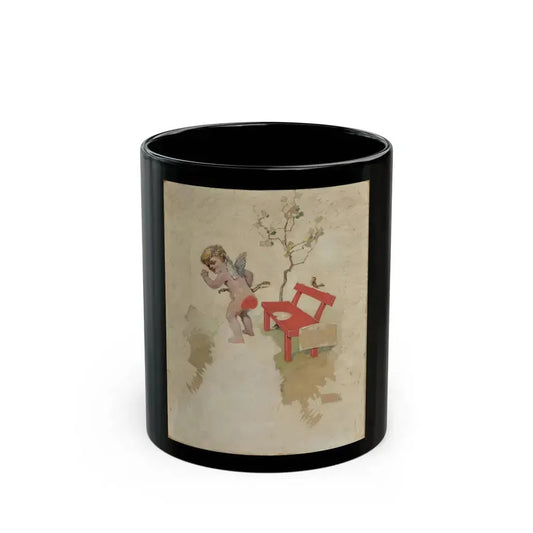 A Warm Heart, LIFE magazine cover, September 25, 1913 - Black Coffee Mug 11oz - Go Mug Yourself