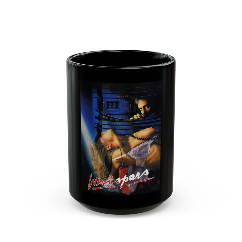 A WHISPER TO A SCREAM 1987 Movie Poster - Black Coffee Mug-15oz-Go Mug Yourself