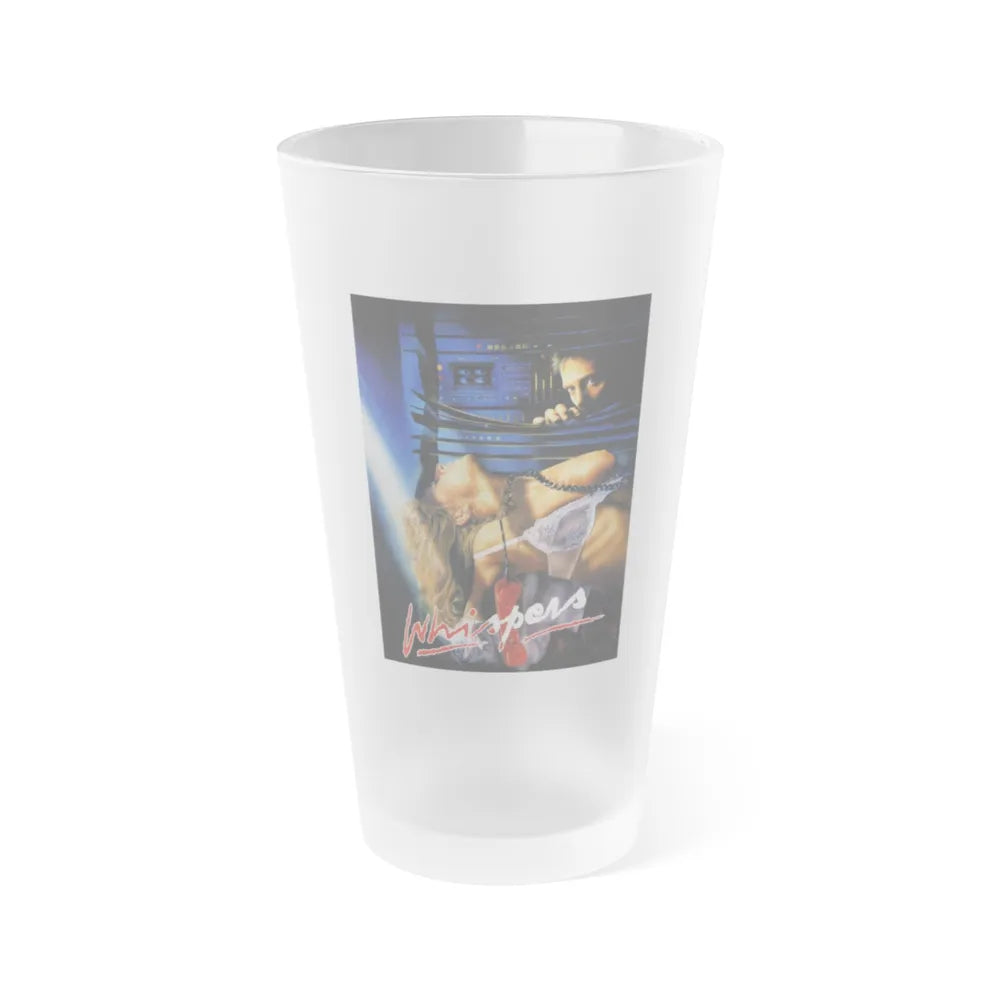 A WHISPER TO A SCREAM 1987 Movie Poster - Frosted Pint Glass 16oz-Go Mug Yourself