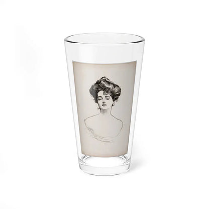 A Widow and Her Friends (c. 1900) (Magazine Illustration) Pint Glass 16oz 16oz - Go Mug Yourself