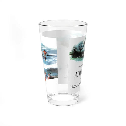 A Wife Walks Out (1), Collier's, April 23, 1949 (Magazine Illustration) Pint Glass 16oz - Go Mug Yourself
