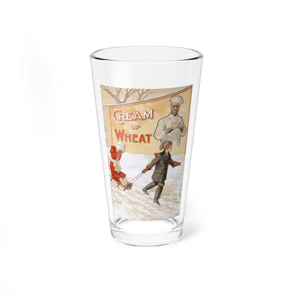 A Winter Scene, Cream of Wheat ad illustration, 1911 (Magazine Illustration) Pint Glass 16oz-16oz-Go Mug Yourself