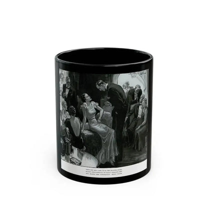 A Woman Curiously Cold, Ladies' Home Journal, October 1933 - Black Coffee Mug 11oz - Go Mug Yourself