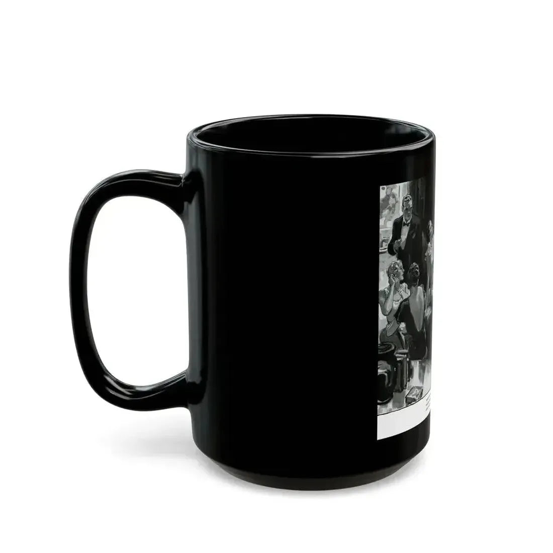 A Woman Curiously Cold, Ladies' Home Journal, October 1933 - Black Coffee Mug - Go Mug Yourself