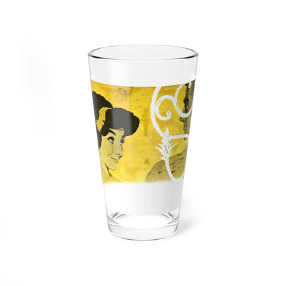 A Woman In Love by Sheila Campbell, Woman's Own, 1959 (Magazine Illustration) Pint Glass 16oz-16oz-Go Mug Yourself