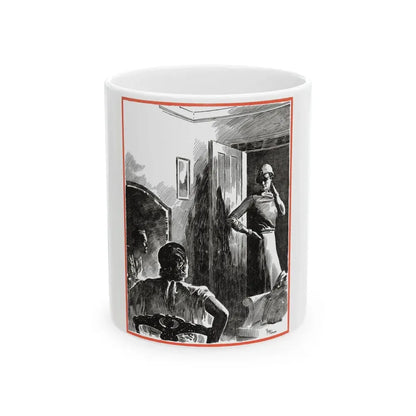 A Woman of Washington, Redbook, December 1934 - White Coffee Mug 11oz - Go Mug Yourself