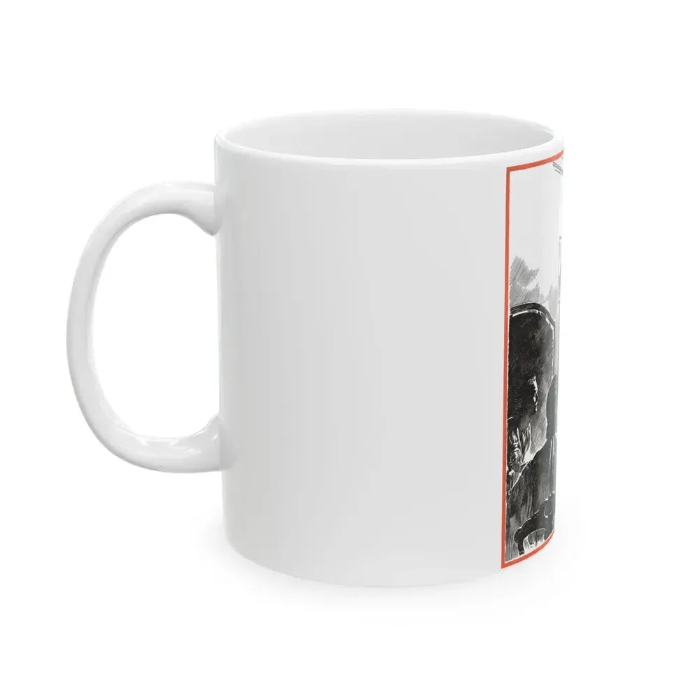 A Woman of Washington, Redbook, December 1934 - White Coffee Mug - Go Mug Yourself