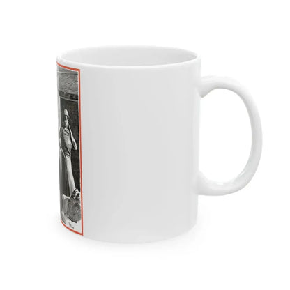 A Woman of Washington, Redbook, December 1934 - White Coffee Mug - Go Mug Yourself