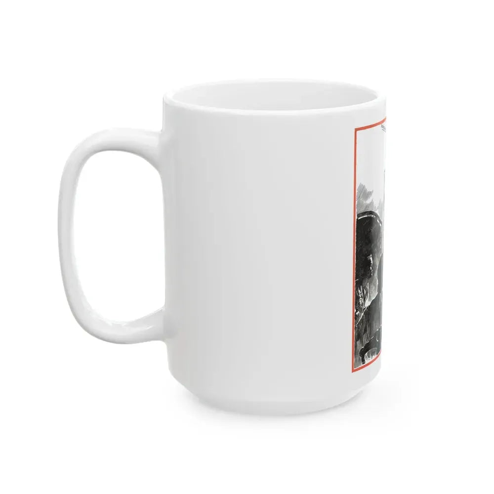 A Woman of Washington, Redbook, December 1934 - White Coffee Mug - Go Mug Yourself