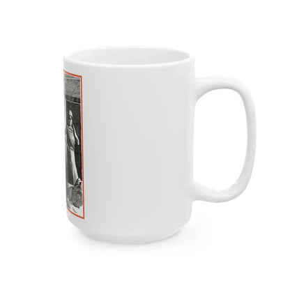 A Woman of Washington, Redbook, December 1934 - White Coffee Mug - Go Mug Yourself