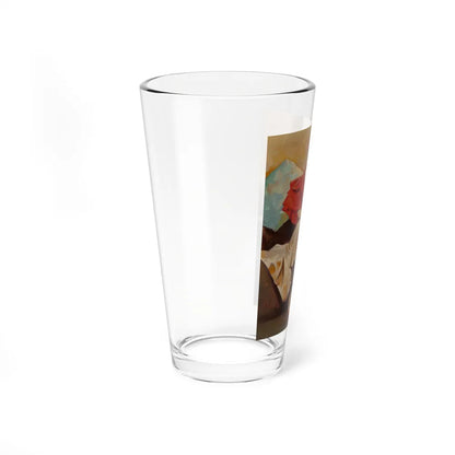 A Woman Resting, 1935 (Magazine Illustration) Pint Glass 16oz-Go Mug Yourself