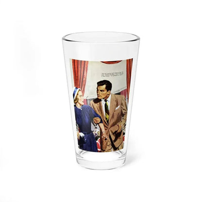 A Woman's Challenge (Pt. 1), Redbook, November 1950 (Magazine Illustration) Pint Glass 16oz 16oz - Go Mug Yourself