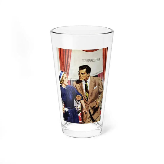 A Woman's Challenge (Pt. 1), Redbook, November 1950 (Magazine Illustration) Pint Glass 16oz 16oz - Go Mug Yourself