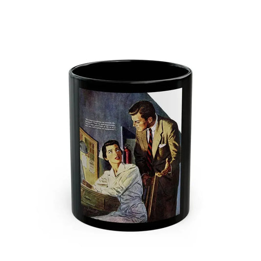 A Woman's Challenge (Pt. 2), Redbook, December 1950 - Black Coffee Mug 11oz - Go Mug Yourself
