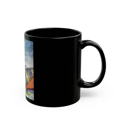 A Woman Sailing, illustration, 1914 - Black Coffee Mug - Go Mug Yourself