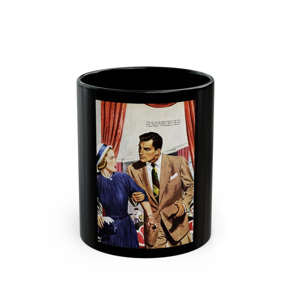 A Woman's Challenge (Pt. 1), Redbook, November 1950 - Black Coffee Mug-11oz-Go Mug Yourself