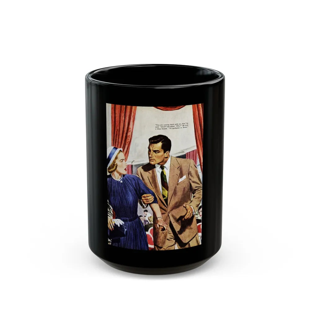 A Woman's Challenge (Pt. 1), Redbook, November 1950 - Black Coffee Mug-15oz-Go Mug Yourself