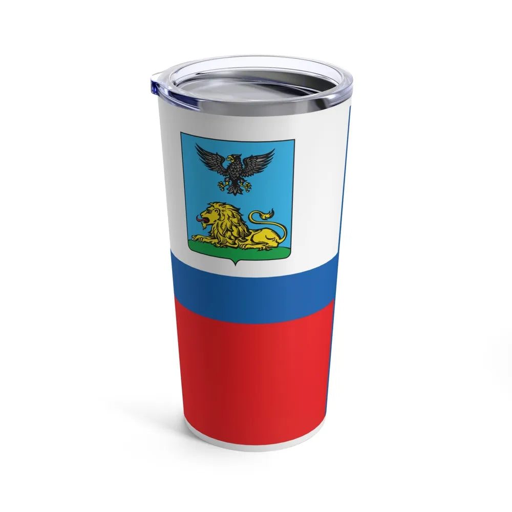 Flag of Belgorod Oblast Russia - Tumbler 20oz-Go Mug Yourself