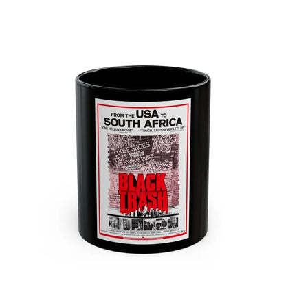 BLACK TRASH (SOUL PATROL) 1976 Movie Poster - Black Coffee Mug-11oz-Go Mug Yourself