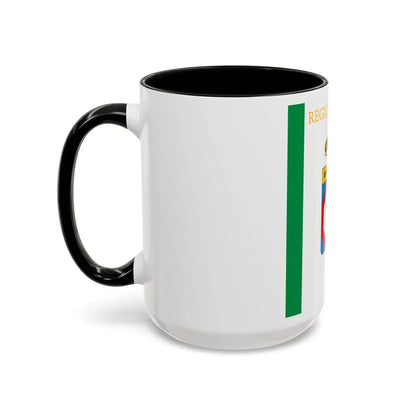 Flag of Apulia Italy - Accent Coffee Mug-Go Mug Yourself