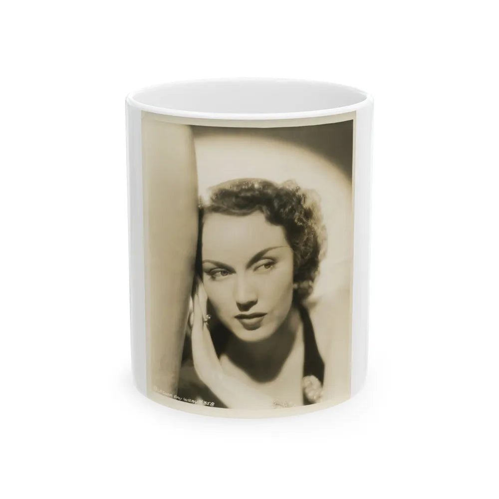 Fay Wray #135 (Vintage Female Icon) White Coffee Mug-11oz-Go Mug Yourself