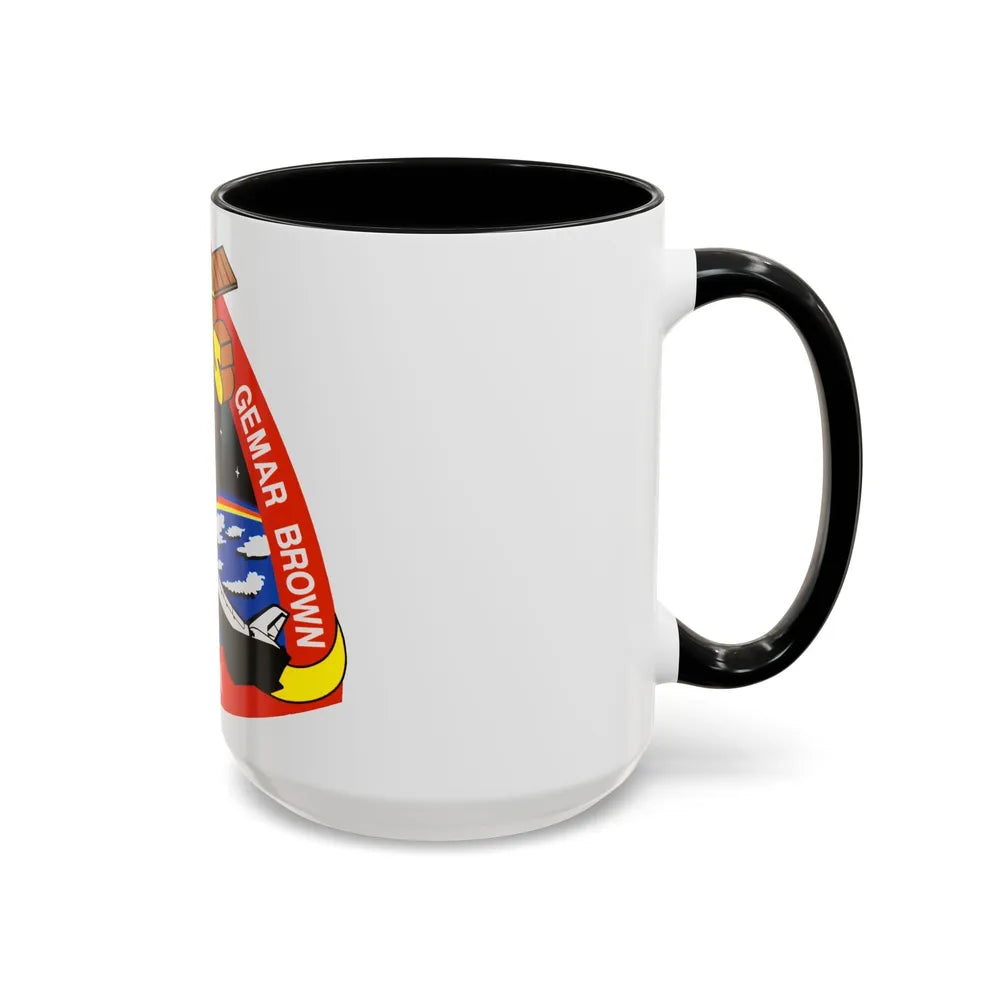 STS 48 (NASA) Accent Coffee Mug-Go Mug Yourself