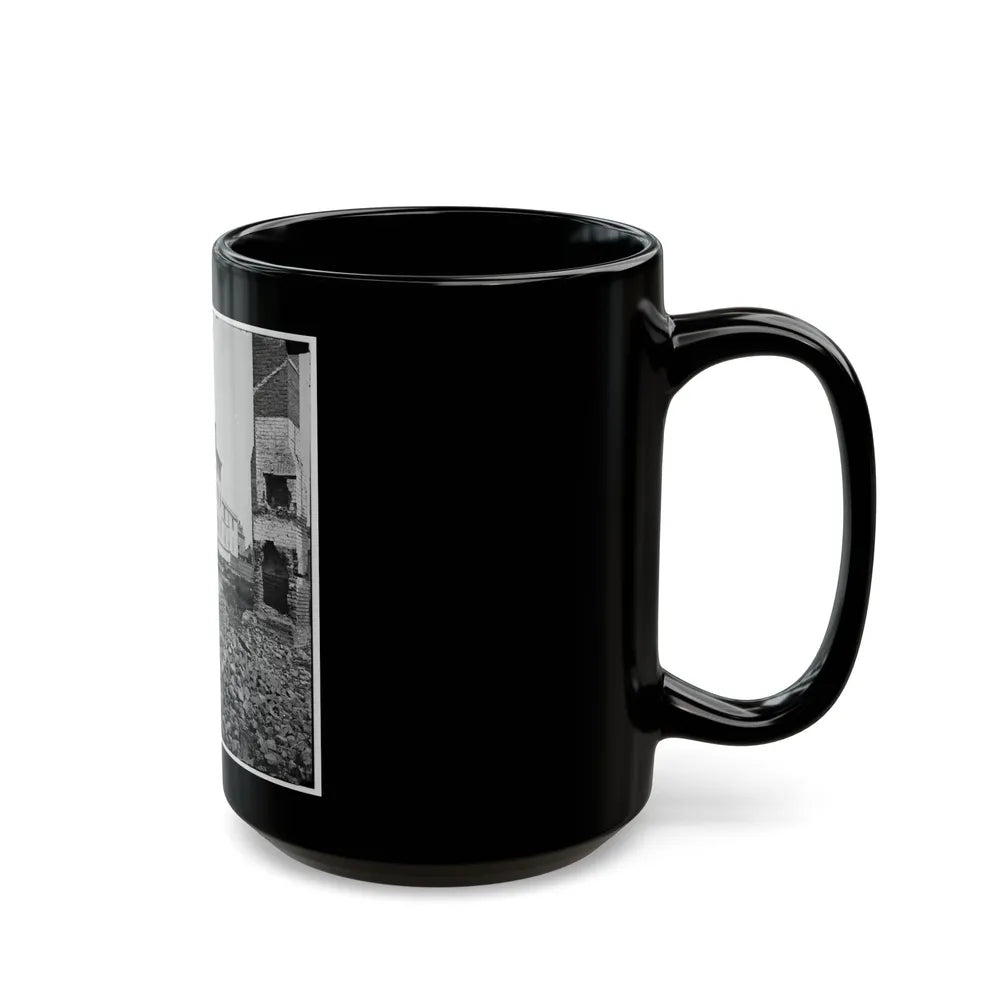 Charleston, S.C. O'connor House (180 Broad Street), In Which Union Officers Were Confined Under Fire (U.S. Civil War) Black Coffee Mug-Go Mug Yourself