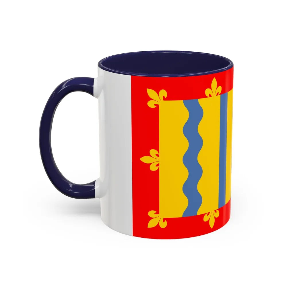 Flag of Cambridgeshire UK - Accent Coffee Mug-Go Mug Yourself