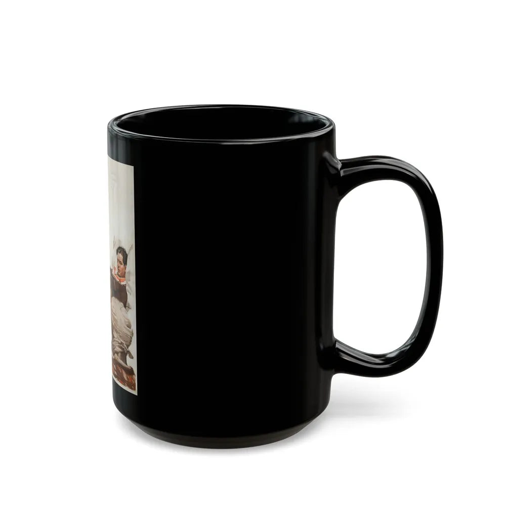 Calcutta Adventure, 1940 - Black Coffee Mug-Go Mug Yourself