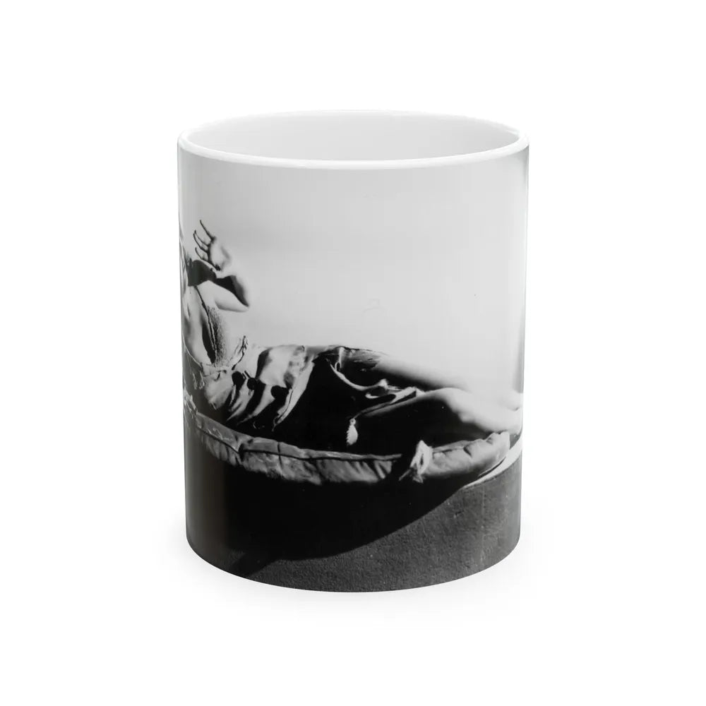 Fay Wray #37 (Vintage Female Icon) White Coffee Mug-11oz-Go Mug Yourself