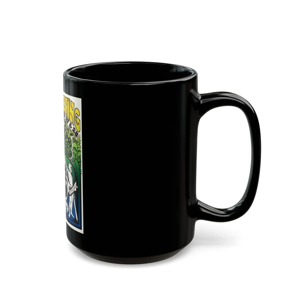 Conqueroo Poster (Music Poster) Black Coffee Mug-Go Mug Yourself