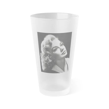 Leslie Parrish #83 1 (Vintage Female Icon) Frosted Pint 16oz-16oz-Frosted-Go Mug Yourself