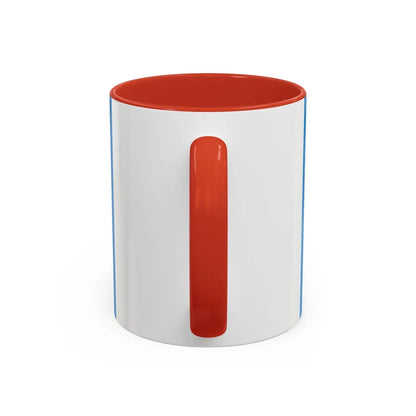 Flag of Ain France - Accent Coffee Mug-Go Mug Yourself